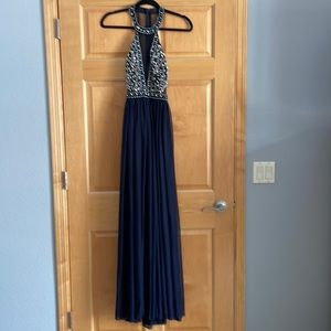 Special Occasion Dress Navy Blue
